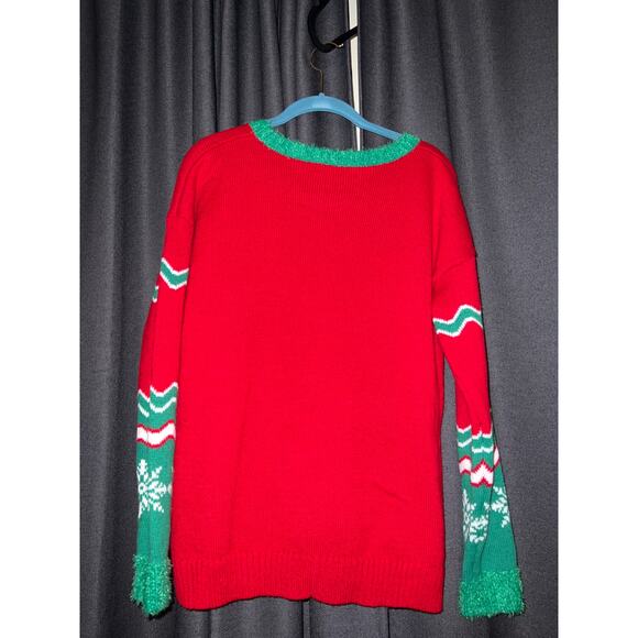 Ugly Christmas Sweater Xmas Size Large - Picture 3 of 3